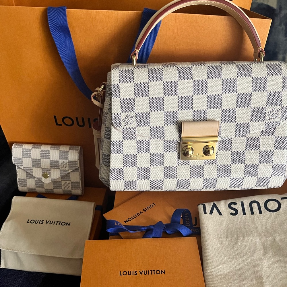 Set of Louis Vuitton Croisette bag and wallet PRICE DROP!